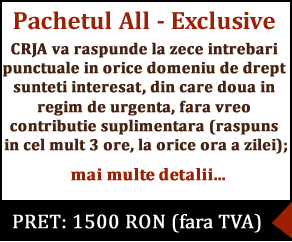Pachetul All-Exclusive 1500 RON