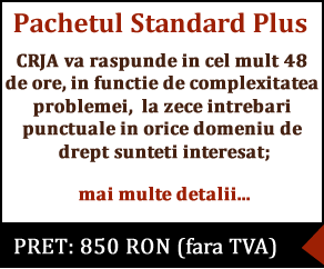 Pachetul Standard Plus 850 RON